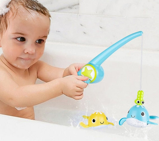 Bath Time and Pool Play Fishing Games - Magnetic Fun