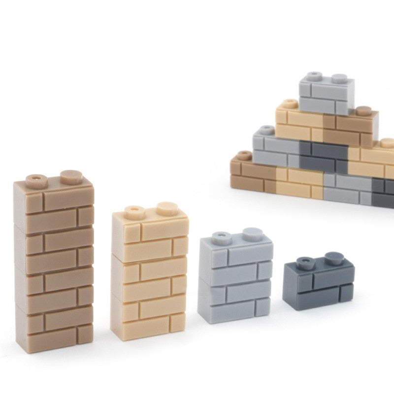 DIY Wall Figures Building Blocks Set - 400pcs for Creative Construction