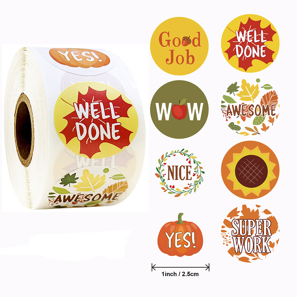 Kid-Friendly Thank You Stickers for School