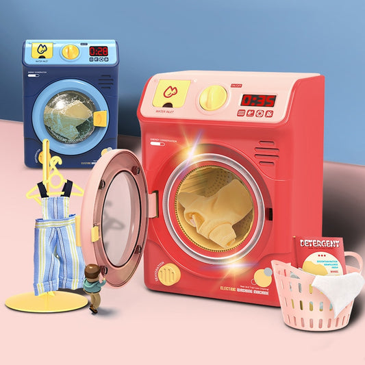Cleaning Simulation Washing Machine Toy for Kids & Children