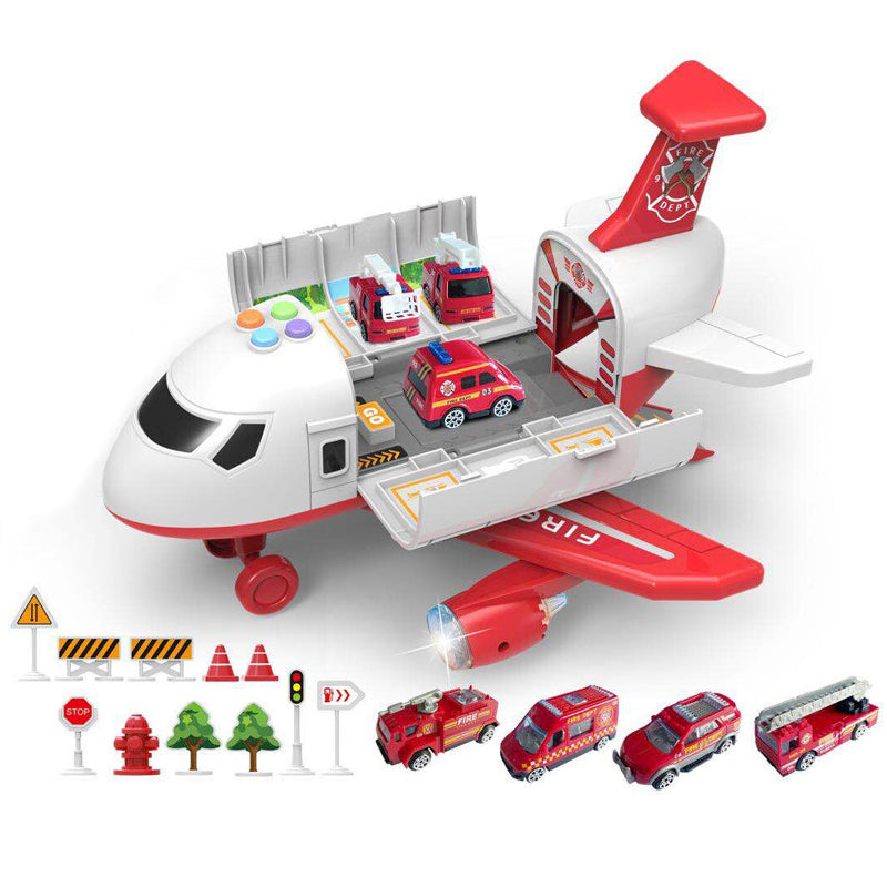 Aircraft Transformer Toy: Music and Track Adventures for Kids